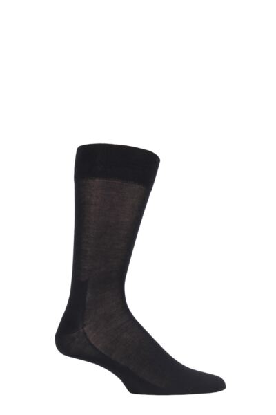 1 Pair Sensitive Malaga with Pressure Free Top Socks Men's - Falke