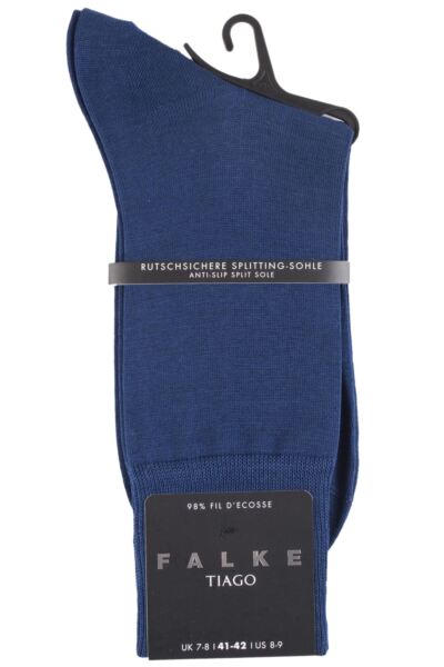 1 Pair Tiago Classic Fil d'Ecosse Mercerised Cotton Socks Men's - Falke