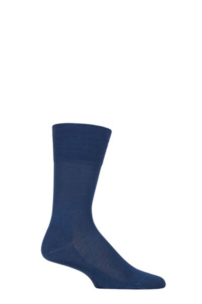 1 Pair Tiago Classic Fil d'Ecosse Mercerised Cotton Socks Men's - Falke
