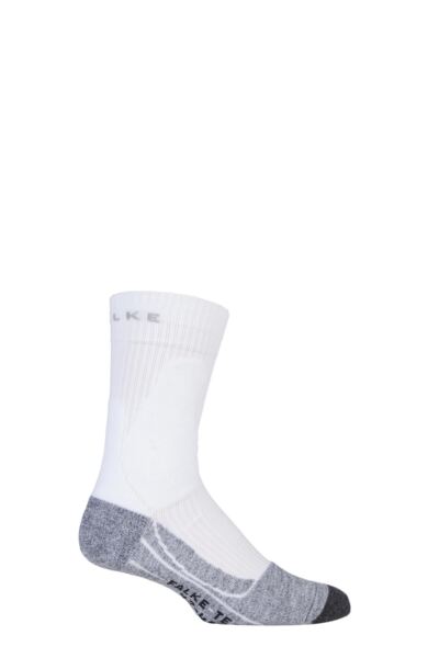 1 Pair TE2 Medium Volume Ergonomic Cushioned Tennis Socks Men's - Falke