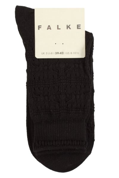 Women's 1 Pair Falke Granny Square Bamboo Socks