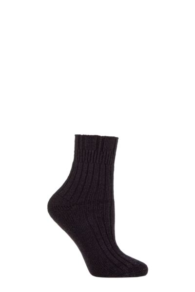 Women's 1 Pair Falke Ribbed Wool Bed Socks