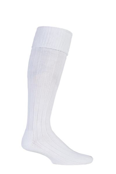 1 Pair Birkdale Cotton Cushioned Knee High Golf Socks Men's - Glenmuir