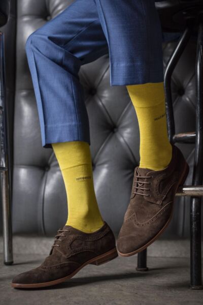 1 Pair BOSS George 100% Mercerised Cotton Plain Socks Men's - Hugo Boss