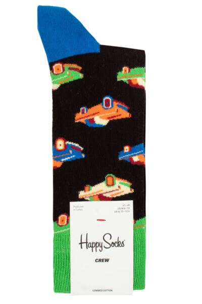 Mens and Women's 1 Pair Happy Socks Car Socks
