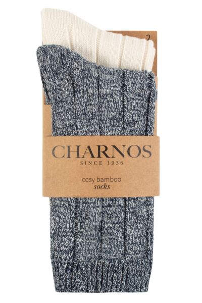 Women's 2 Pair Charnos Cosy Bamboo Socks