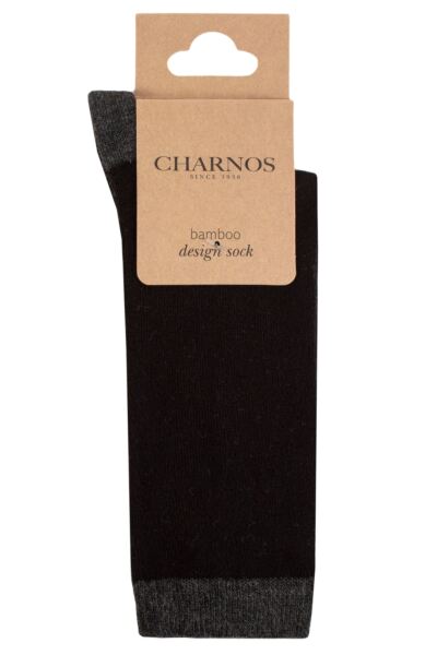 Women's 1 Pair Charnos Bamboo Zebra Footbed Socks