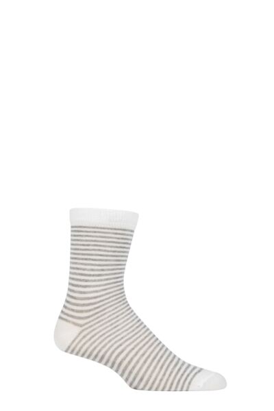 UphillSport 1 Pair Taata Upcycled Cotton Striped Socks