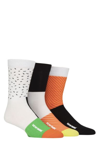 EAT MY SOCKS 3 Pair Sushi Box Cotton Socks