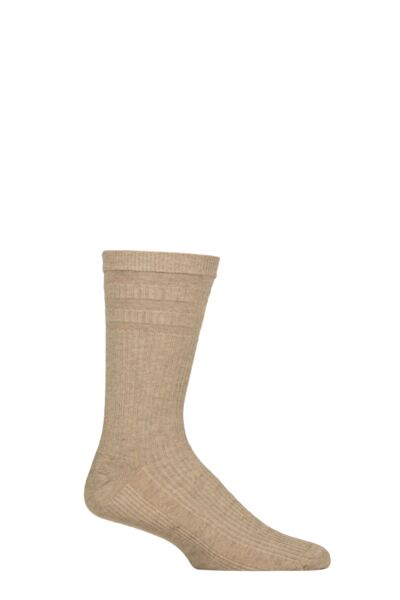 1 Pair Extra Wide Cotton Softop Socks Men's - HJ Hall