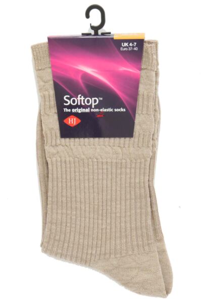 1 Pair Original Wool Softop Socks Women's - HJ Hall
