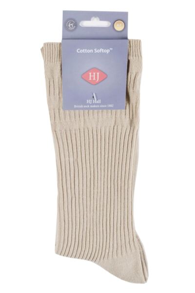 1 Pair Original Cotton Softop Socks Women's - HJ Hall