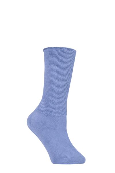 1 Pair FootNurse Oedema Extra Wide Cotton Socks Women's - IOMI