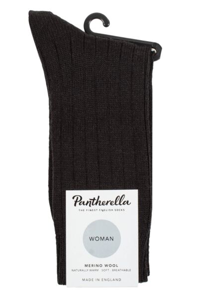 Women's 1 Pair Pantherella Rachel Rib Merino Wool Socks