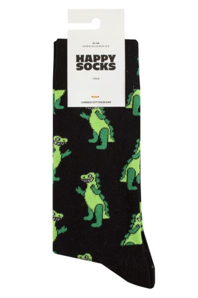 Mens and Women's 1 Pair Happy Socks Inflatable Dino Socks