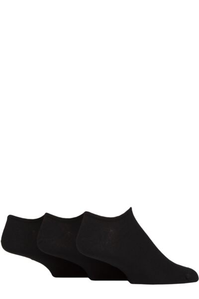Mens and Women's 3 Pair Reebok Foundation Cotton Trainer Socks