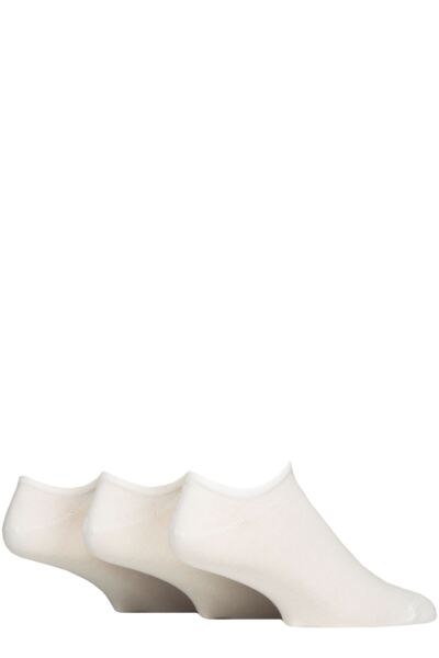 Mens and Women's 3 Pair Reebok Foundation Cotton Trainer Socks