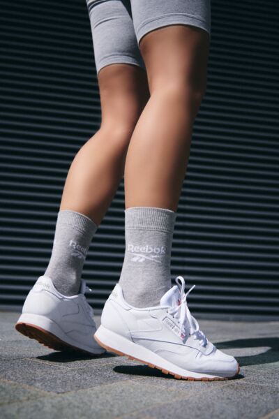 Mens and Women's 3 Pair Reebok Core Cotton Crew Socks