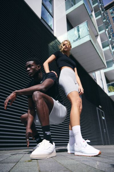 Mens and Women's 3 Pair Reebok Core Cotton Crew Socks