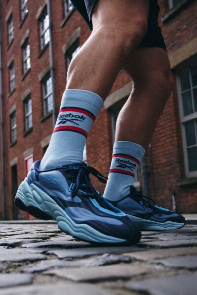 Mens and Women's 3 Pair Reebok Essentials Cotton Crew Socks