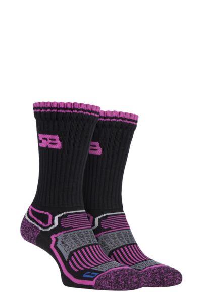 Women's 2 Pair Storm Bloc with BlueGuard Aerobic Socks