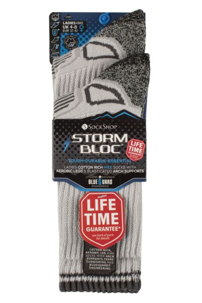 Women's 2 Pair Storm Bloc with BlueGuard Aerobic Socks
