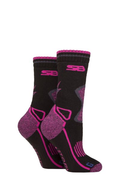 Women's 2 Pair Storm Bloc with BlueGuard Wool Blend Socks