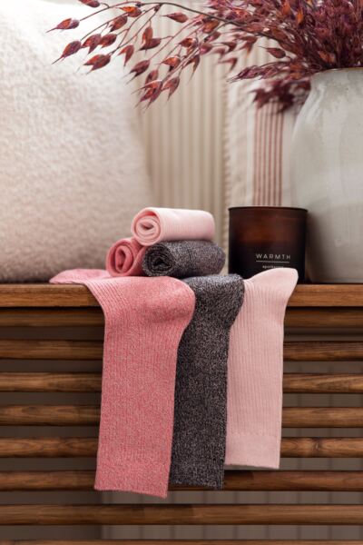 Women's 3 Pair Glenmuir Bamboo Leisure Socks
