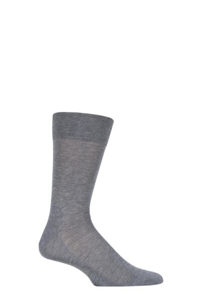 1 Pair Sensitive Malaga with Pressure Free Top Socks Men's - Falke