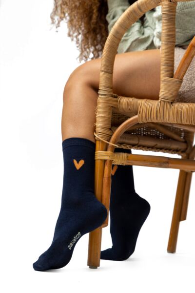 Women's 3 Pair Caroline Gardner Patterned Cotton Socks