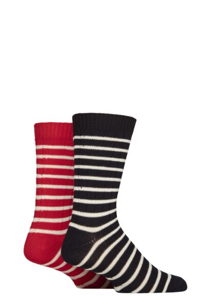 Mens 2 Pair Glenmuir Bamboo Light Boot Socks