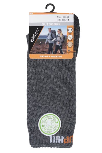 1 Pair Made in Finland Hiking Socks Unisex - UphillSport