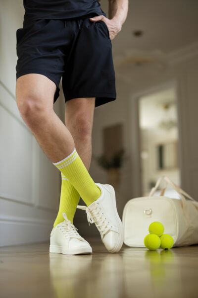 Mens 3 Pair Glenmuir Half Cushioned Bamboo Sports Socks