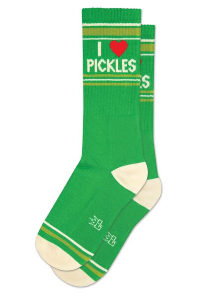 Gumball Poodle 1 Pair I Love Pickles Cotton Socks