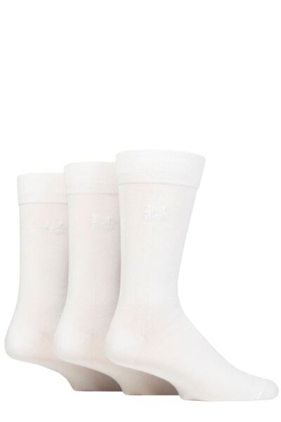 3 Pair Plain Rupert Bamboo Socks Men's - Pringle
