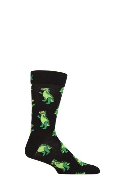 Mens and Women's 1 Pair Happy Socks Inflatable Dino Socks