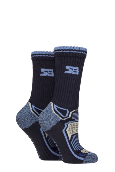 Women's 2 Pair Storm Bloc with BlueGuard Aerobic Socks