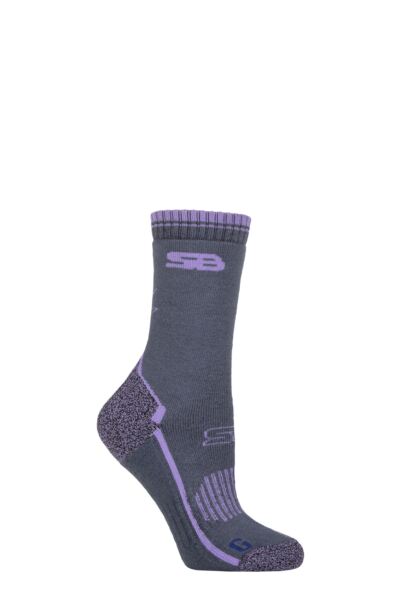 Women's 1 Pair Storm Bloc with BlueGuard Everdale Cotton Hiking Socks