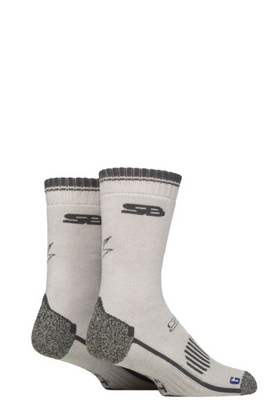 Mens 2 Pair Storm Bloc with BlueGuard Everdale Cotton Hiking Socks