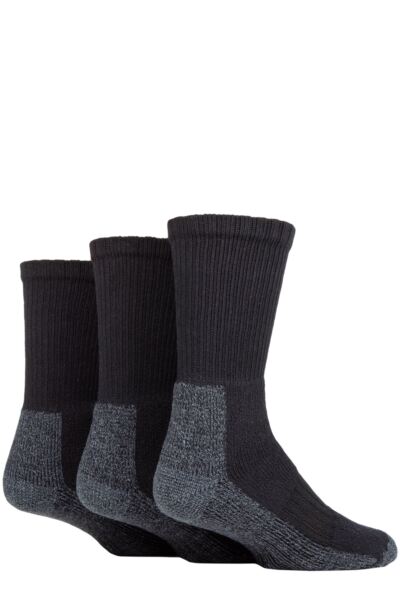 Women's 3 Pair Workforce Safety Boot Socks