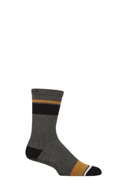 1 Pair Base Crew Socks Men's - ToeSox